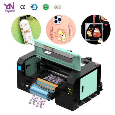 China A3 UV-DTF-Drucker UV-Aufkleber-Drucker PET-Film-Transferdruckmaschine für Glas zu verkaufen