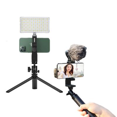 Chine Aluminum Visual Tok Selfie Live Streaming Fill Light Mini LituFoto Power Bank Rechargeable Vlogging LED Light Youtube Tik Kit Set à vendre