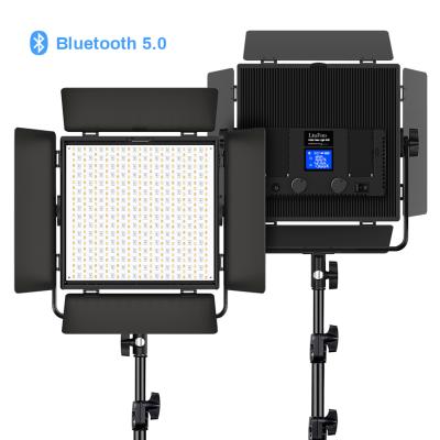 China Mini Litufoto R60 RGB Support Light App Full Color Flowing LED Photography Remote Control Lighting for Video/Movie Shooting for sale