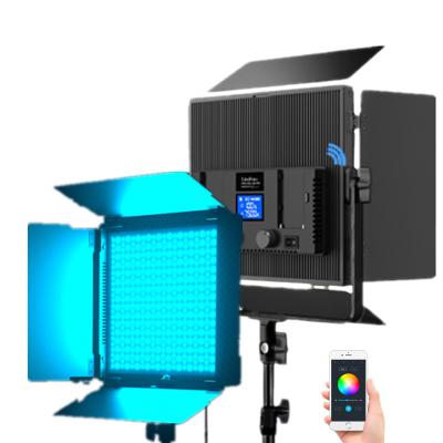 China PORTABLE 60W RGB Beads 60W RGB Control 504 Photographic Lighting Camera Film Studio Equipment Wireless Video Light Light for sale