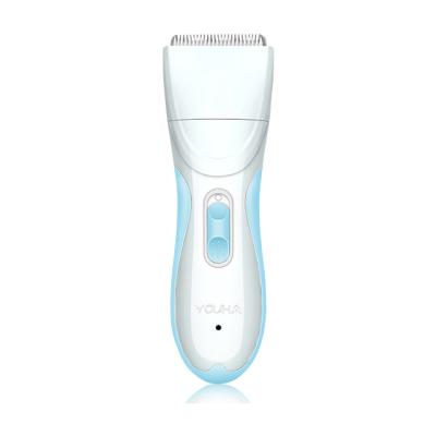 China YOUHA Low Noise Cordless Baby New Rechargeable Waterproof and Quiet Electric Hair Trimmer for sale