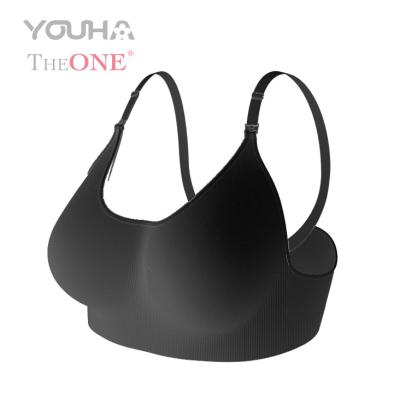 China YOUHA Breathable Daily Bra Mom Lift Up Wire Free Underwear Comfortable Lactation Care Maternity Bra for sale