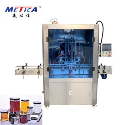 China Bottle Filling Equipment 4 Nozzles Filling Machine With Servo System for sale