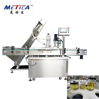 China Máquina de tapón de botella de acero inoxidable de tornillo con 220V / 50Hz en venta