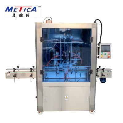 China Automatic liquid and paste filling machine with servo motor system liquid filler for sale