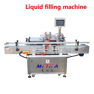 중국 주문을 받아서 만들어진 풀 액체 병 충전물 기계 2kw 자동적인 소스 충전물 기계 판매용
