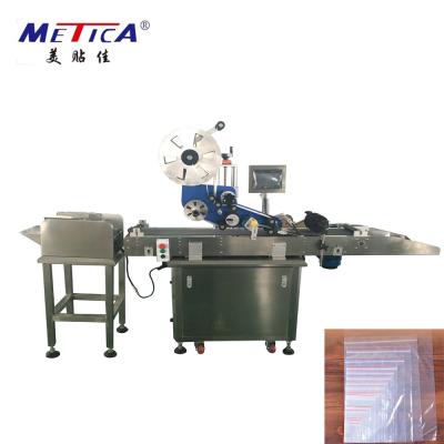 China máquina de etiquetas automática da etiqueta da máquina de embalagem do fechamento do fecho de correr de 50hz 2kw à venda