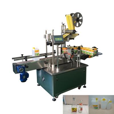 China 1000BPH-3000BPH automatische Fles Etiketteringsmachine voor Hoogste en Zijsticker Te koop