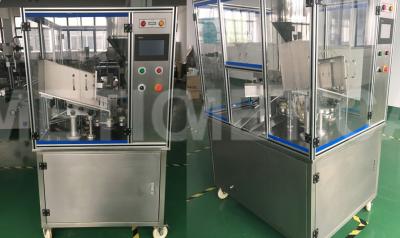 Cina Macchina di sigillatura di riempimento della metropolitana molle ultrasonica automatica per il prodotto disinfettante della mano e del dentifricio in pasta in vendita