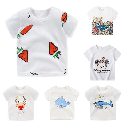 China 2022 New Summer Children's Short Sleeve Cotton Cool Casual T-Shirt Tablets for sale