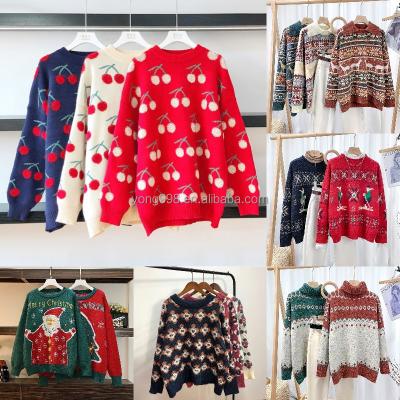 China Anti-pilling ready to ship high quality pure cashmere women's new women's sweater trend sweater knitting sweater wholesale for sale