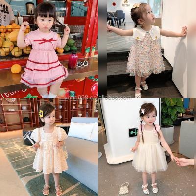 China Korean version of Anti-wrinkle children's autumn dress 2021 new low western style girl's dress princess style for sale