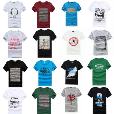 China Anti-Wrinkle 21 - Year New Men's T-shirt Trend Pure Cotton Short Sleeve for sale