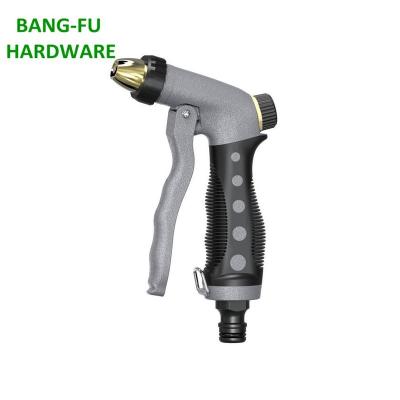 China Hot Selling Variable Flow Controls Metal Hose Nozzle With Soft Grip for sale