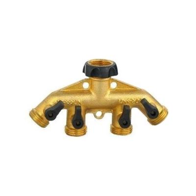 China Garden Tools Brass Nozzle & Connector, 3/4-1