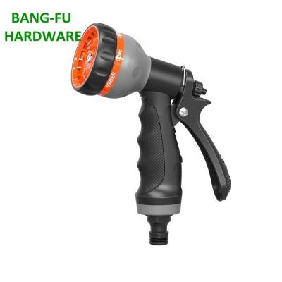 China Variable Flow Control High Quality 7&8-Way Garden Hose Nozzle China Factory for sale