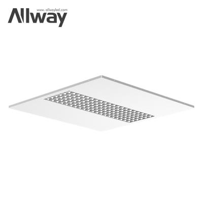 China New Arrival Modern High Lumen Office School SMD 40W Anti Glare LED Ceiling Recessed Panel Lights for sale