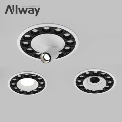 China 2022 Modern Newest Design Black Downlight Recessed Cabinet Hotel Store 8W LED Down Lights Lamp for sale