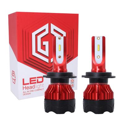 China Automobile lamp car led headlight K5 headlight h4 h11 9005 hb4 40w 4000lm CSP chips lamp high low beam for sale