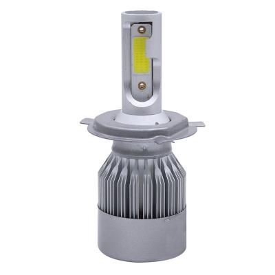 China Driving Safely Lowest Factory Direct Price C6 H4 H11 9005 9006 Super Bright H7 LED Headlight 6000k Car Headlight Bulb for sale