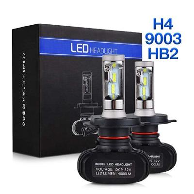 China Wholesale aluminum S1 led headlight h1 h4 h7 h11 9005 9006 h13 9004 9007 auto lamp for sale