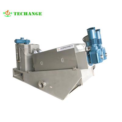 China Hot Selling Sewage Treatment Safety Dewatering Screw Press Sludge Dewatering for sale