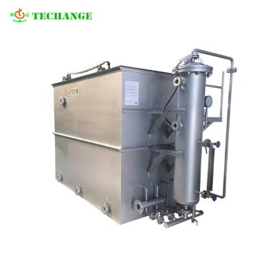 China DAF Device Dissolved Air Flotation Units Machinery System Price of Sewage Treatment Chemical Reaction for sale