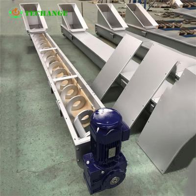 China Screw Conveyor Shaftless Powder Particle Conveyor Price SS304 for sale