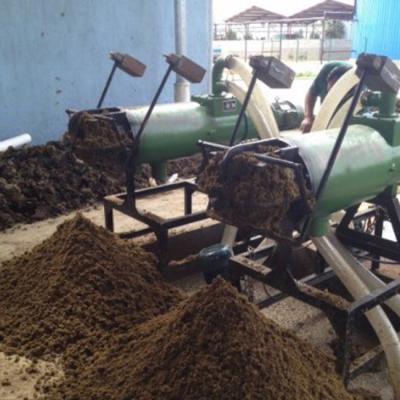 China Wastewater Treatment Livestock For Fertilizer Water Extractor Manure Dewatering Machine for sale