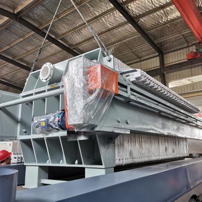 China Deslim Dewatering Sludge Drying Equipment Filter Press for sale