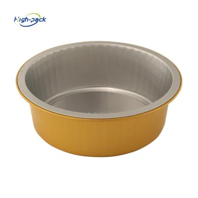 China Baking Disposable Rectangle Round Aluminum Foil Food Container Trays with Lids Parrilla de Aluminio for Disposable Food Storage for sale