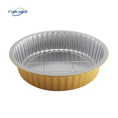 China Heavy Duty Full Size Aluminum Foil Baking Pans For Cooking Disposable Aluminum Foil Containers With Lids for sale