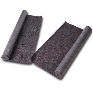 China Floor Protection Non Woven Fleece Painter Fleece Blend Grey for sale