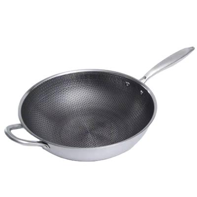 China Viable Factory Direct Pan For Kitchen Frypan Non-Stick Stainless Steel Frying Pan for sale