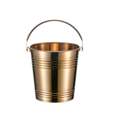 China Custom Viable High Quality Insulated Stainless Steel Beer Champagne Ice Bucket Bucket for sale