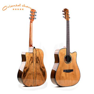 China Dao Professional Chinese Oriental Cherry 41 Inch 6 String Handmade Acoustic Guitar for sale