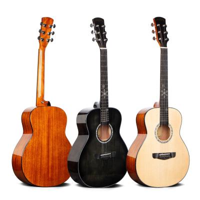 China 2022 Hot Selling Good Quality 36 Inch Solid Spruce Oriental Guitar Mini Musical Instrument Fir Guangzhou Cherry New Products for sale