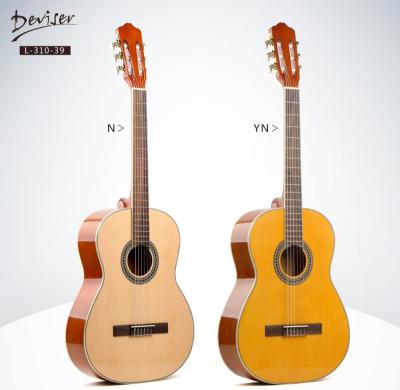 China Impeccable Chinese Factory Custom Inventor 39 Inch Semi Classical Guitar for sale