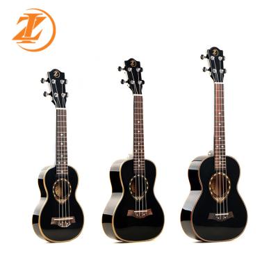 China Wholesale Flawless Solid Ukulele Tenor Solid Wood / 26 inch Pitch Luster Ukulele for sale