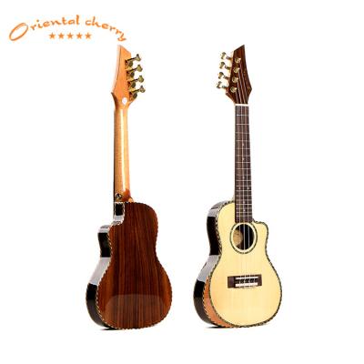 China Factory Direct Sale 24 Inch Solid Cloud Solid High End Flawless Ukuleles for sale