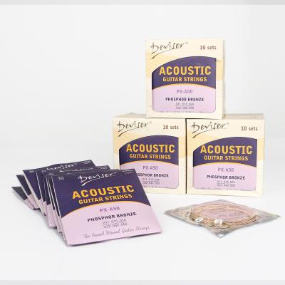 China GUITAR Factory Custom Acoustic Guitar Strings Set OEM for sale