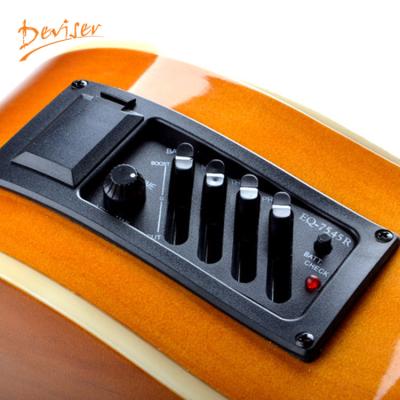 China Wholesale high quality GUITAR EQ tuner for acoustic guitar/guitar eq-7545r for sale