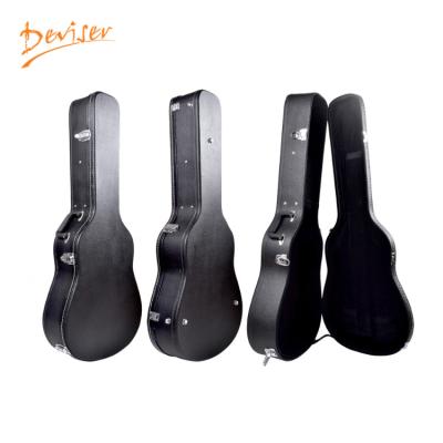 China Wholesale Guitar/Bass Acoustic Guitar Leather Hard Case for sale