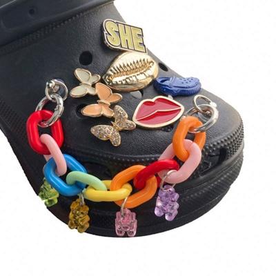 China 2022 shoe buckle metal croc charms bling luxury brand croc charms designer croc luxury bling charm for sale