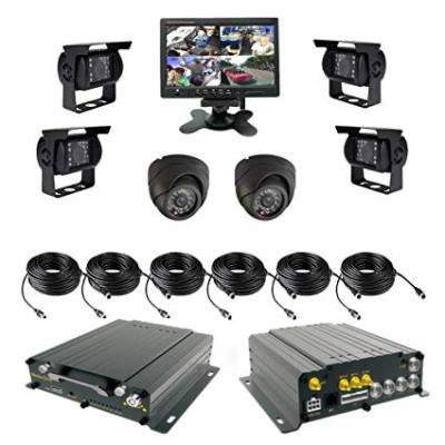 China Best Quality H.264 4CH HDD hard drive Mdvr camera kit for Truck with stable performance en venta