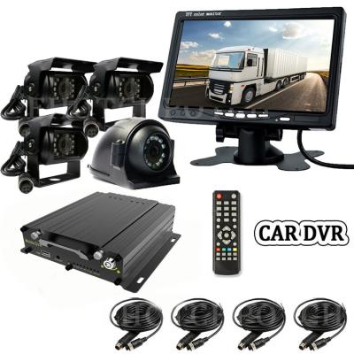 Κίνα Truck MDVR 4 Channel AHD SD HDD Vehicle Camera System 4CH Mobile DVR Kit with HD Camera Display προς πώληση