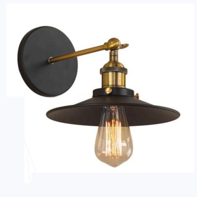 China Retro Industrial Antique Long Screw Vintage Long Arm Tilt Down Wall Light Fixture E26 for sale