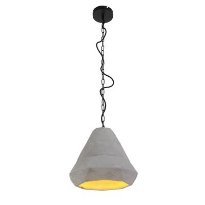 China Fashion Style LED Industrial Concrete Pendant Lamp for sale