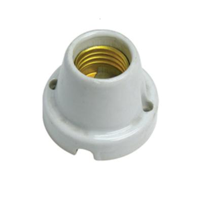 China E27 ceramic screw socket for sale