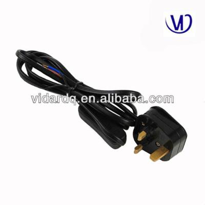 China PVC BS standard plug with cord for sale